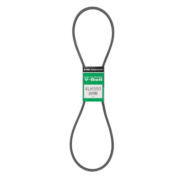 Mitsuboshi Super KB Standard V-Belt 0.5 in. W X 55 in. L For Riding Mowers